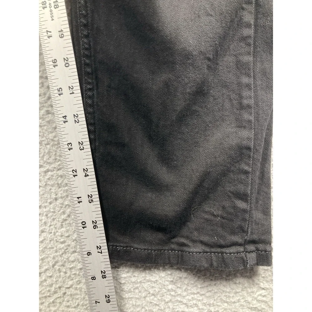 Levis 505 Jeans Mens 34x30 (31x28) Black Straight Classic Cowboy Rodeo Western‎